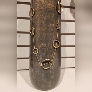 Chico's Gold Circle Necklace